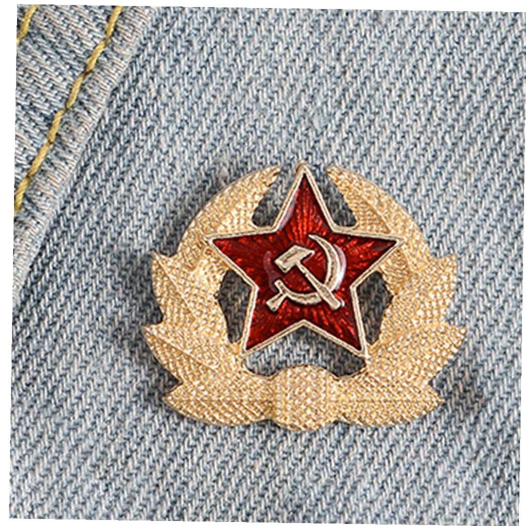 Amazon.co.jp: ブローチ ソ連バッジ ラペルピン ヴィンテージ